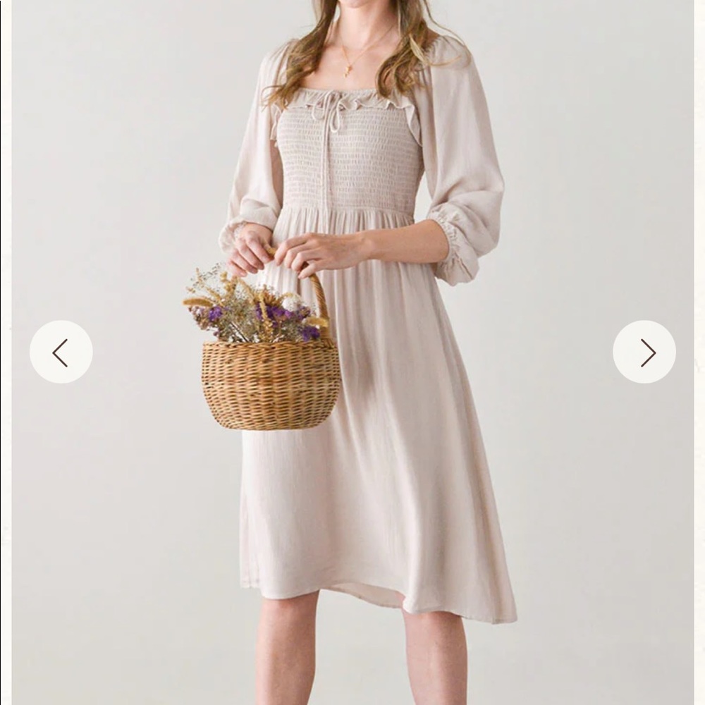 Cottagecore dress provincial dreams